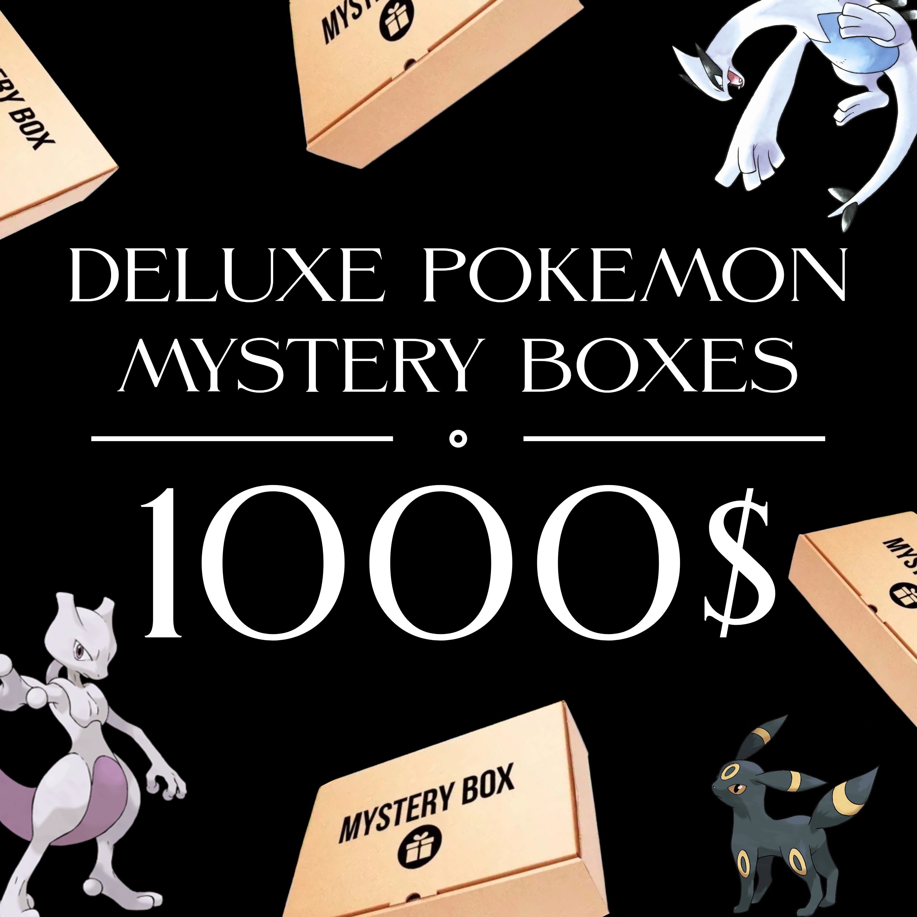 Pokémon Mystery Box – MEGA BIG $1000
