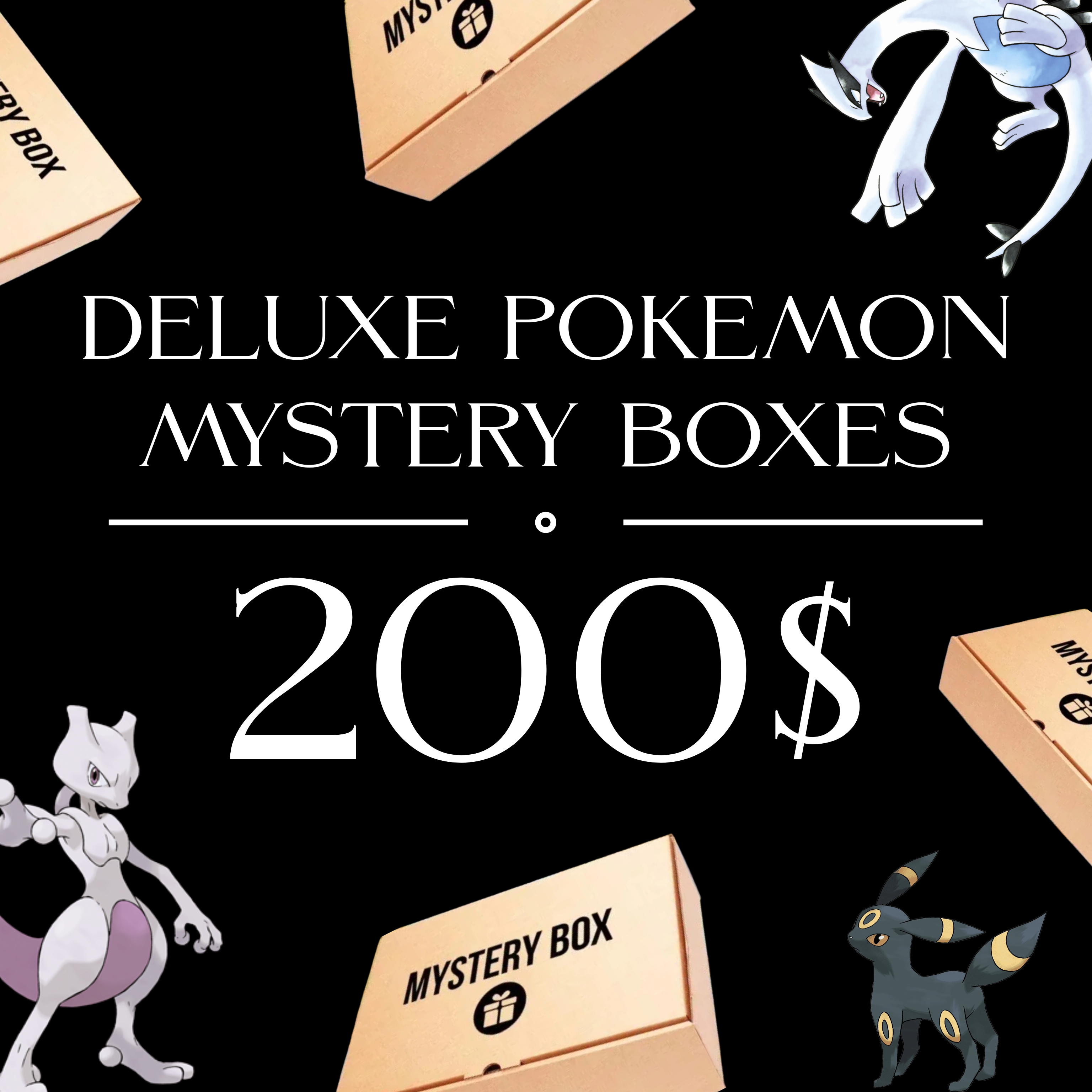 Pokémon Mystery Box By Zenith - MEDIUM – The Zenith Box