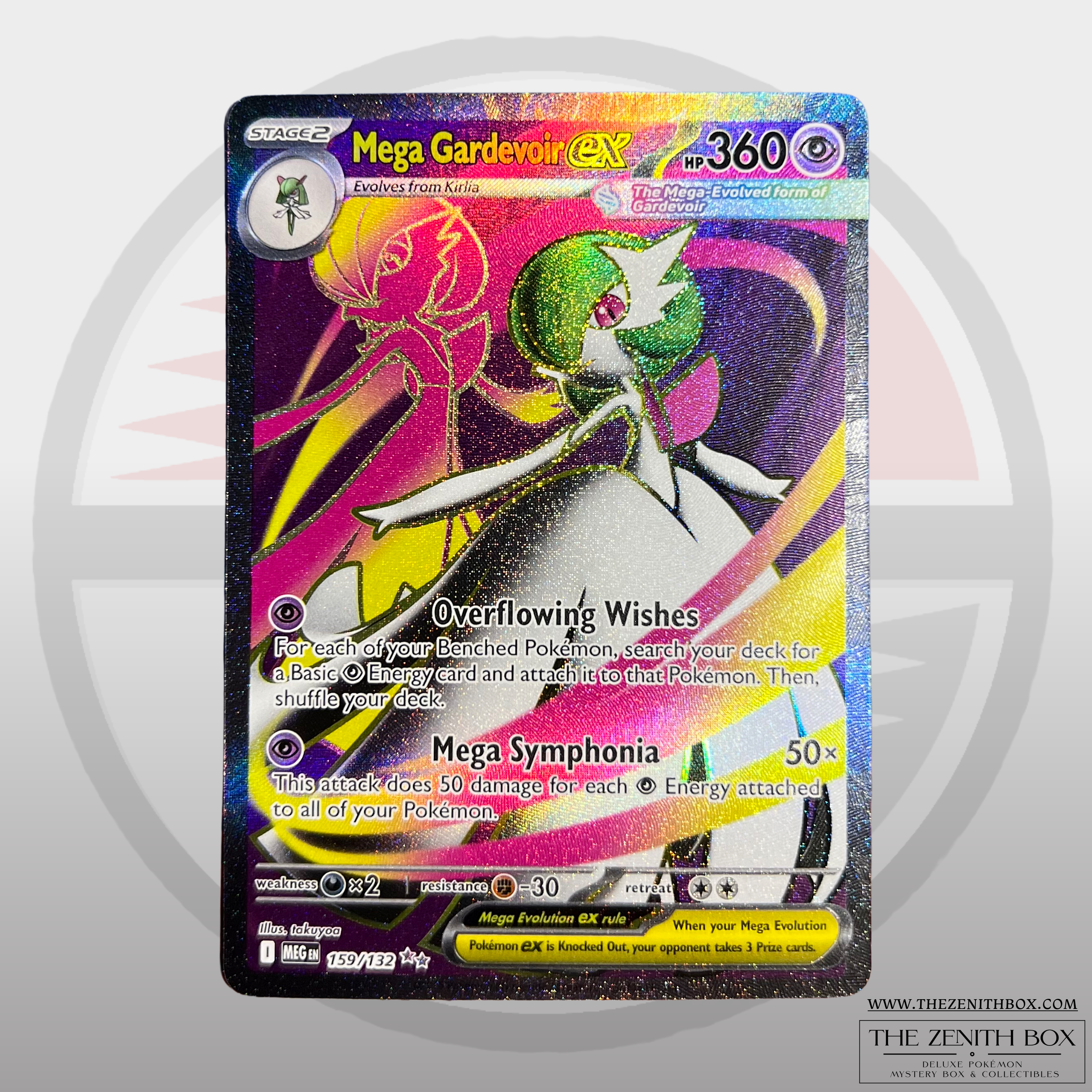 Mega Gardevoir ex 159/132 Mega Evolution