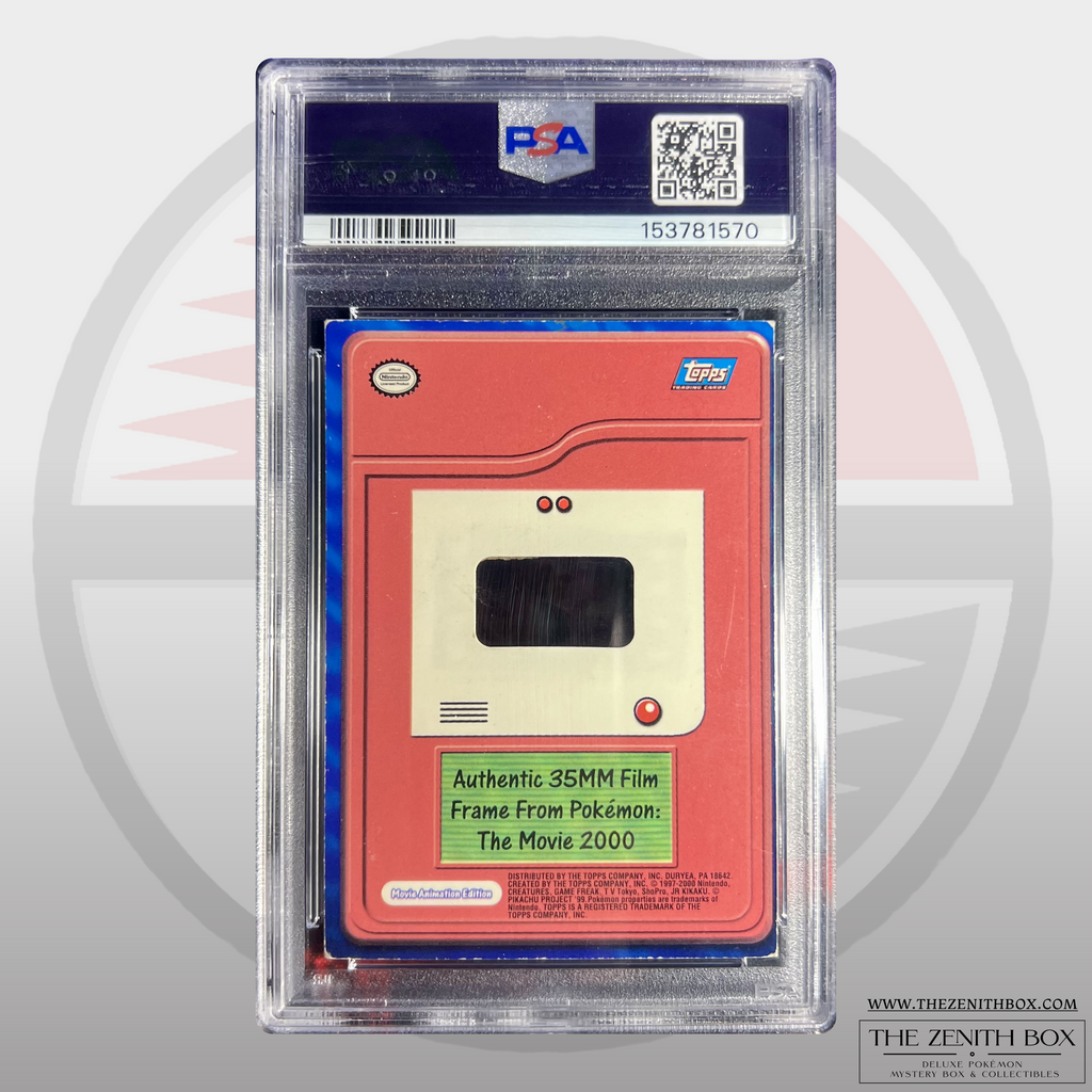Topps Pokémon Movie 2000 Authentic Film Frame – Ash – PSA 3