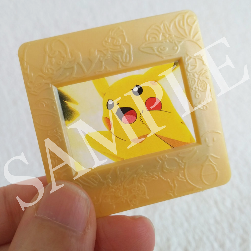 1999 Meiji Pokémon Biscuit picture frame – Wrapper detail