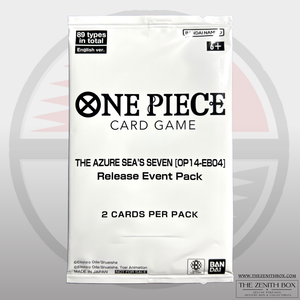 One Piece The Azure Sea's Seven [OP14-EB04] Release Event Pack