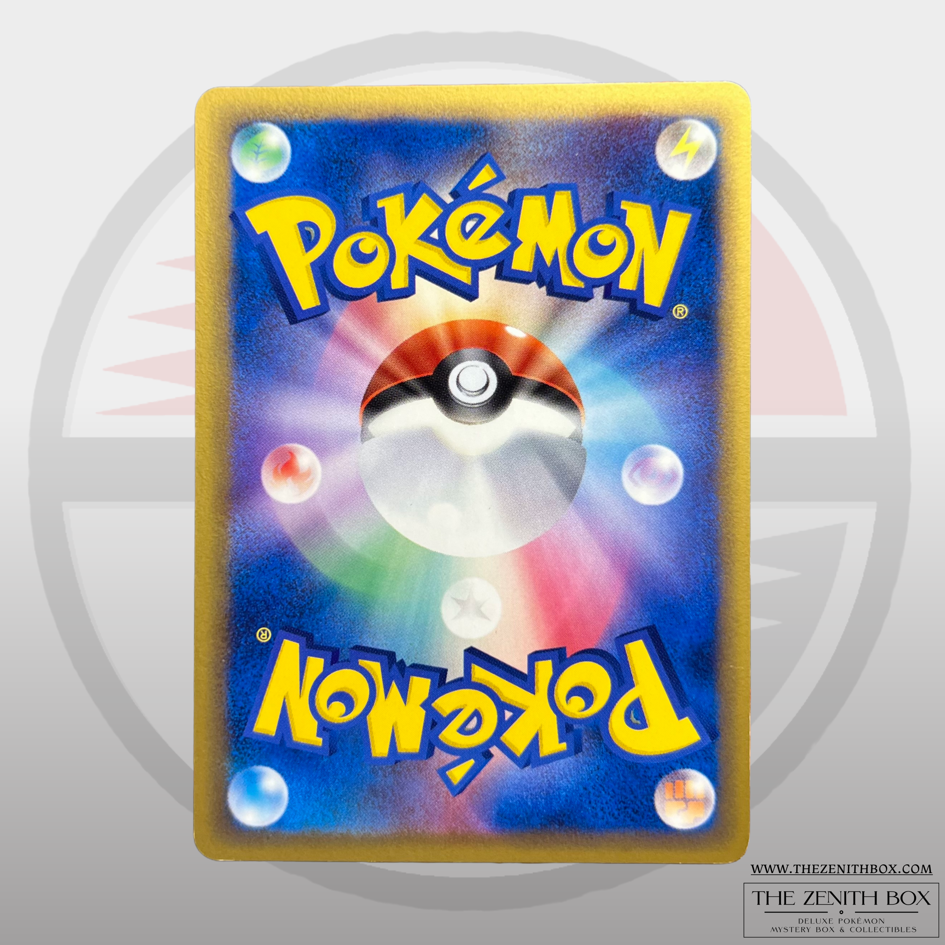 Chikorita 043/068 Miracle Crystal Japanese Pokémon card – Back view