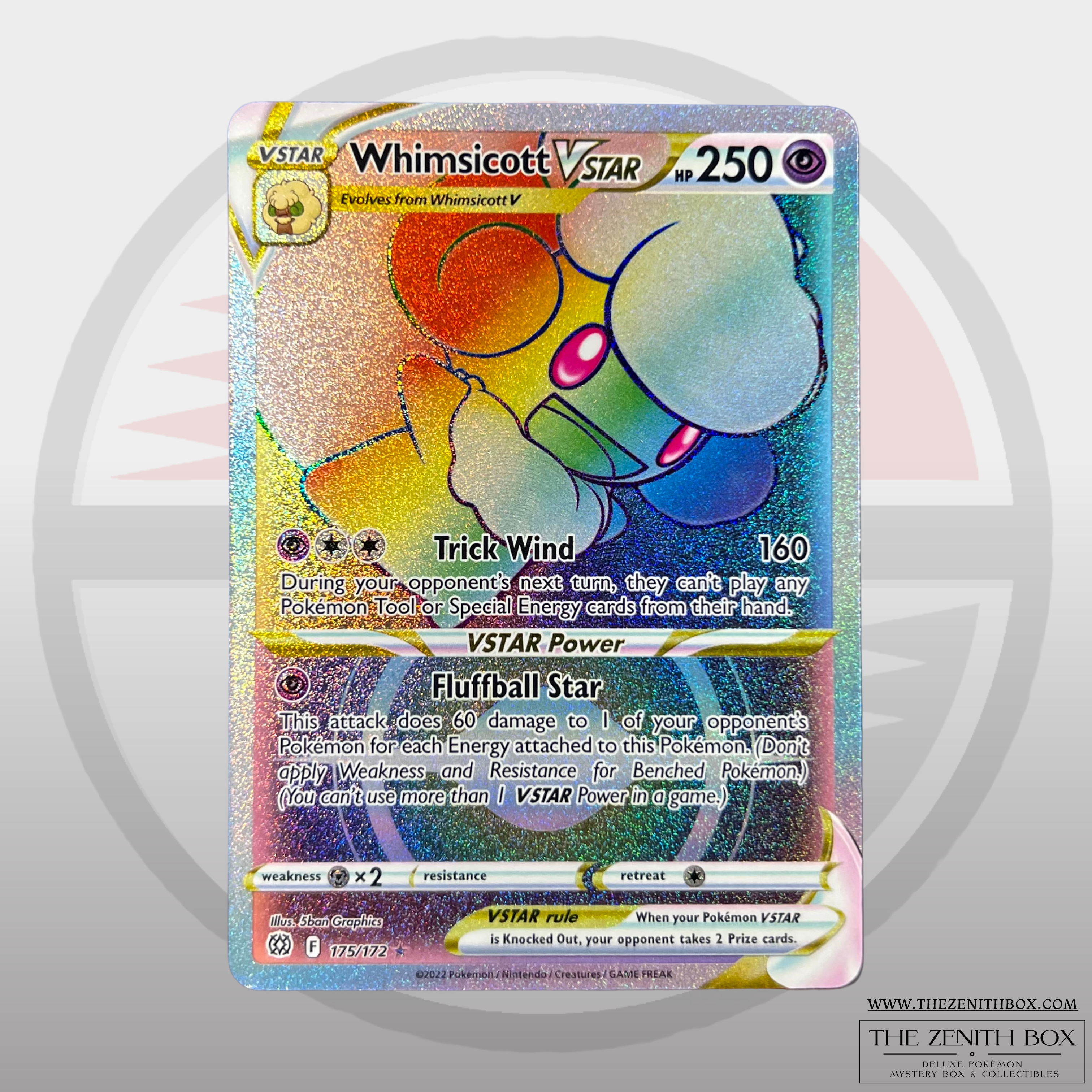 Whimsicott VSTAR 175/172 Brilliant Stars