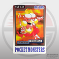 Magmar File No.126 Bandai Carddass Pocket Monsters
