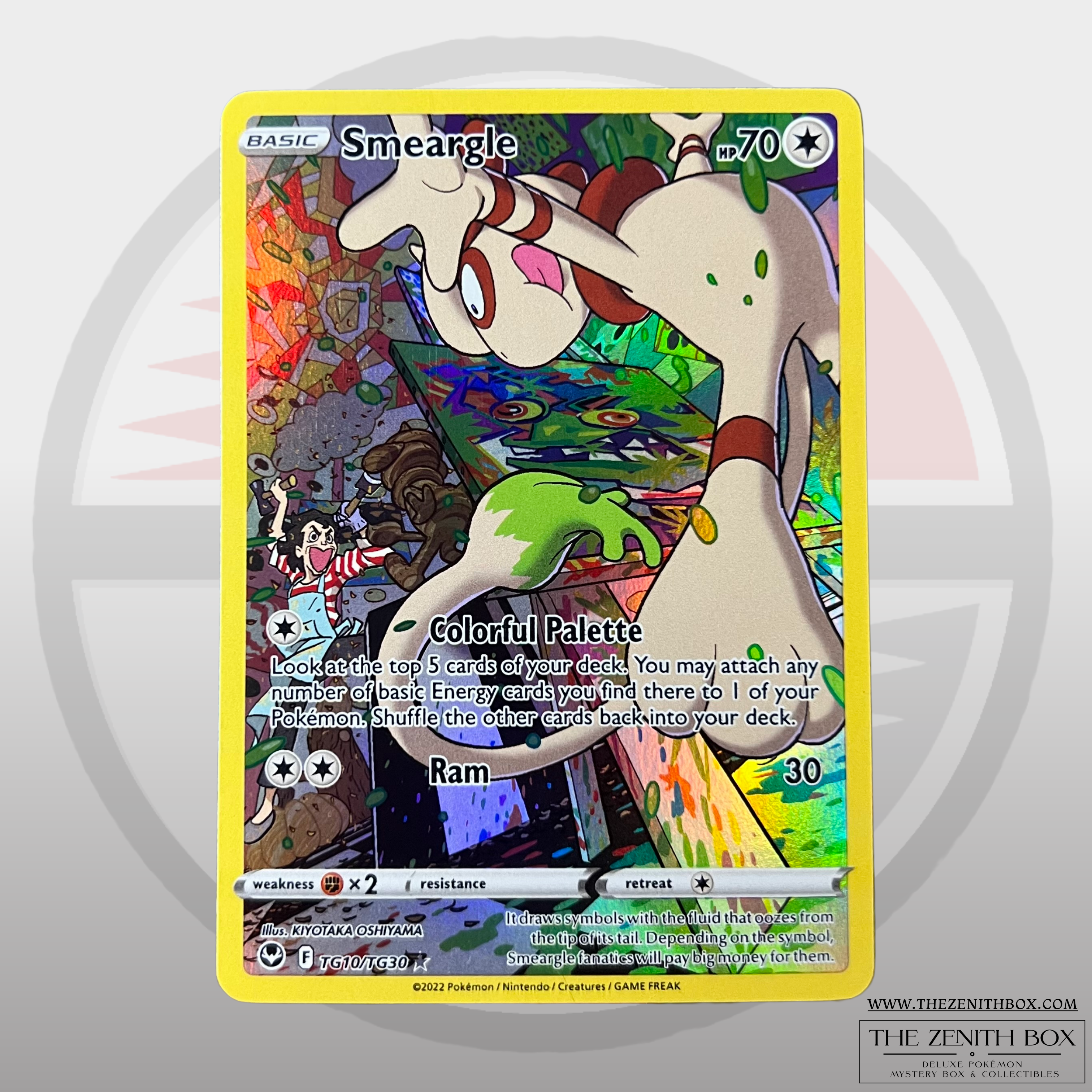 Smeargle TG10/TG30 Silver Tempest