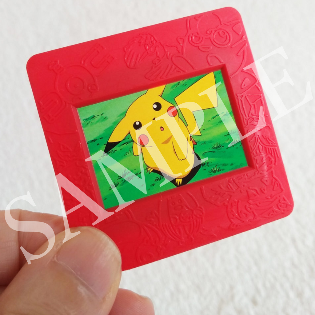 1999 Meiji Pokémon Biscuit picture frame – Collectible detail
