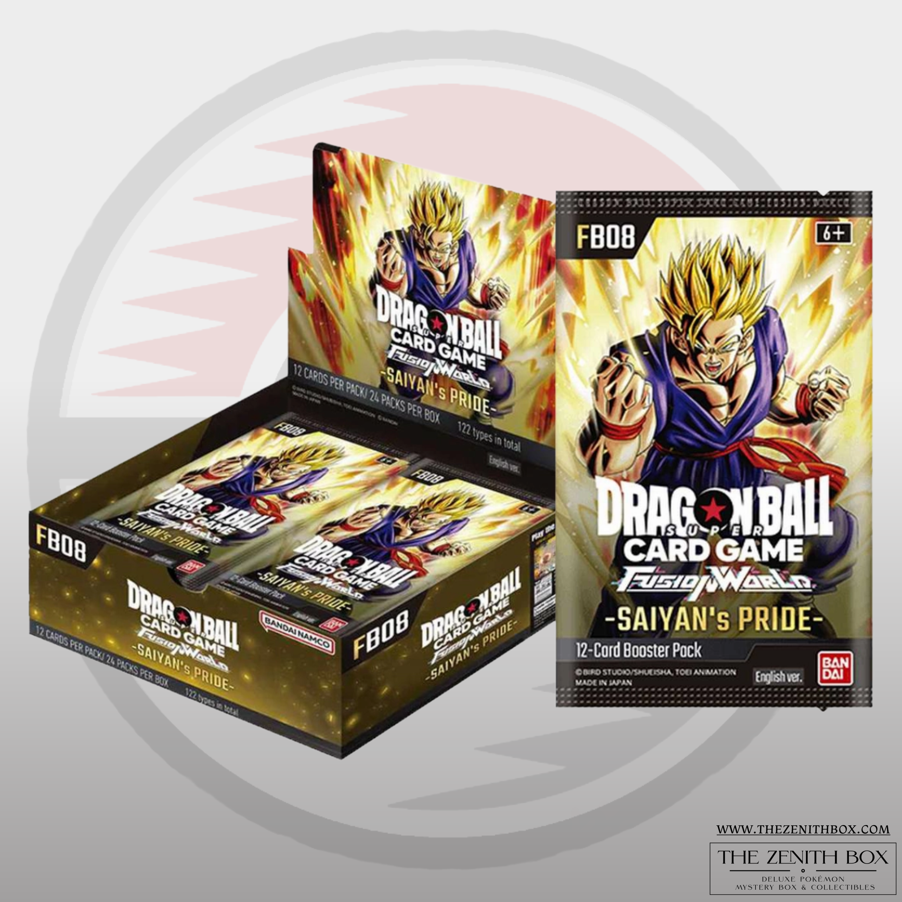 Dragon Ball Saiyan’s Pride Booster Box