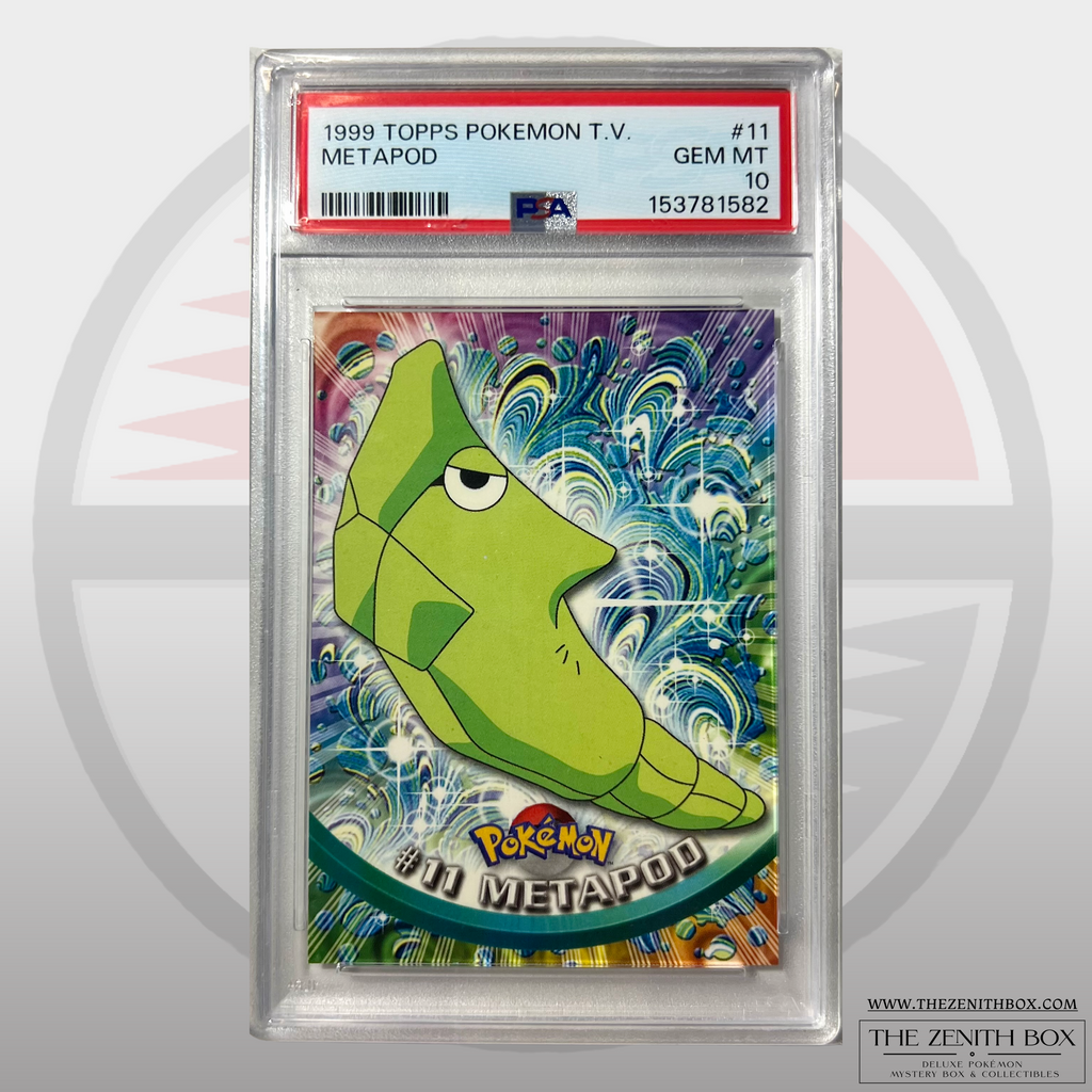 Metapod #11 Topps Pokémon T.V. PSA 10