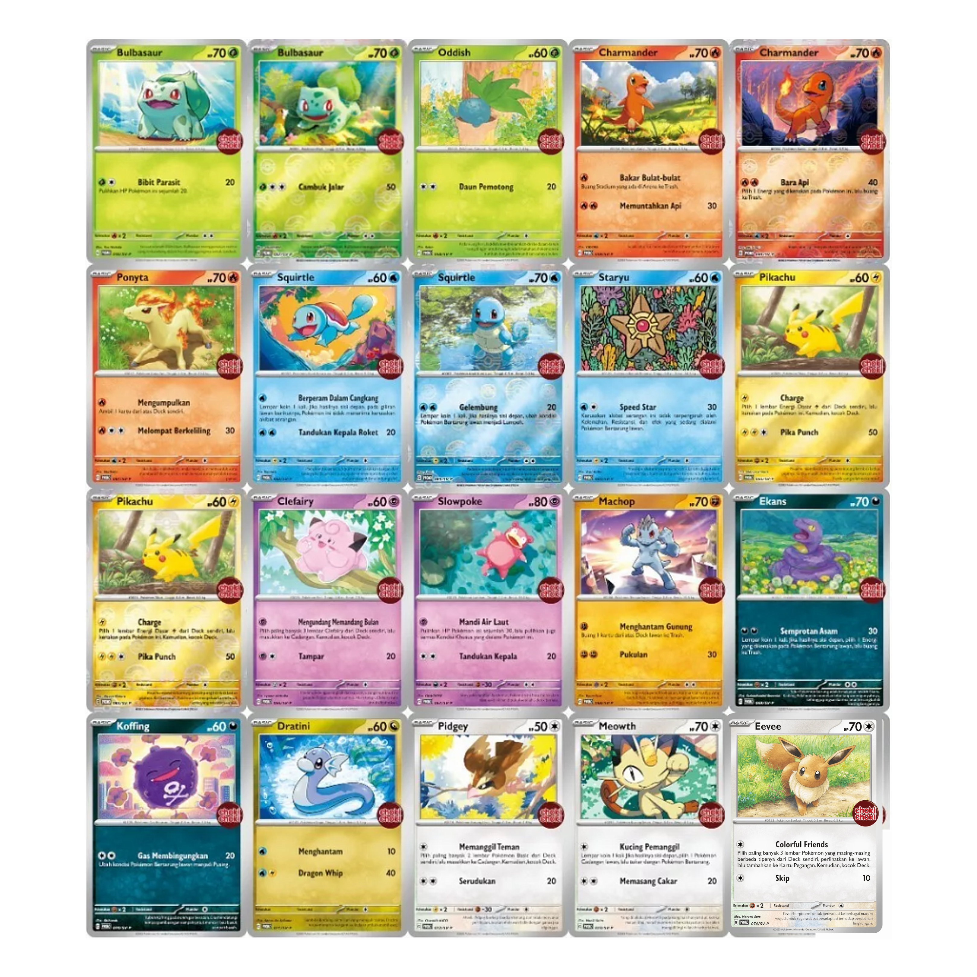 Choki Choki Promo Pack (Indonesian)
