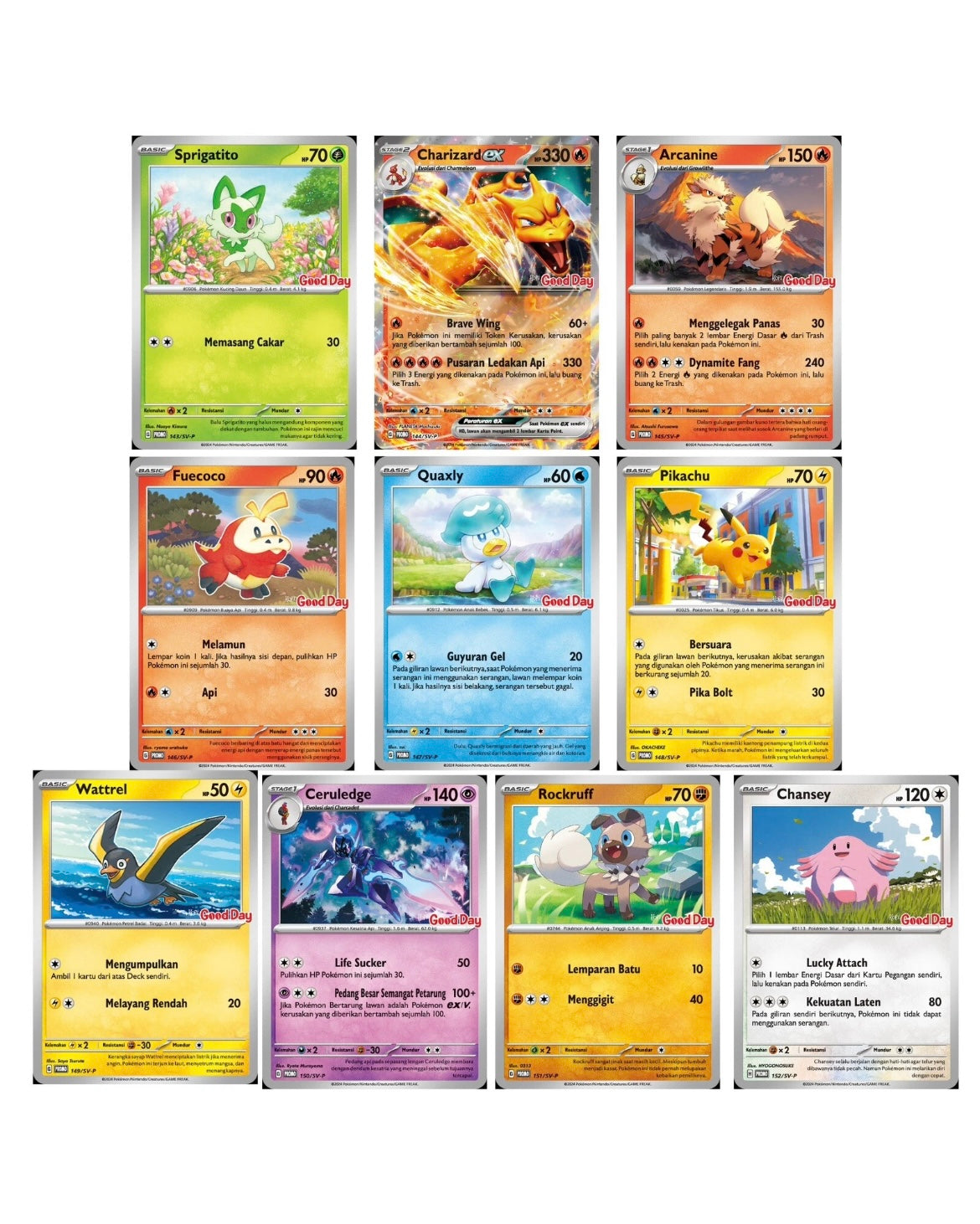 indonesian pokemon cards Pokémon Good Day Indonesian Promo Pack – The Zenith Box