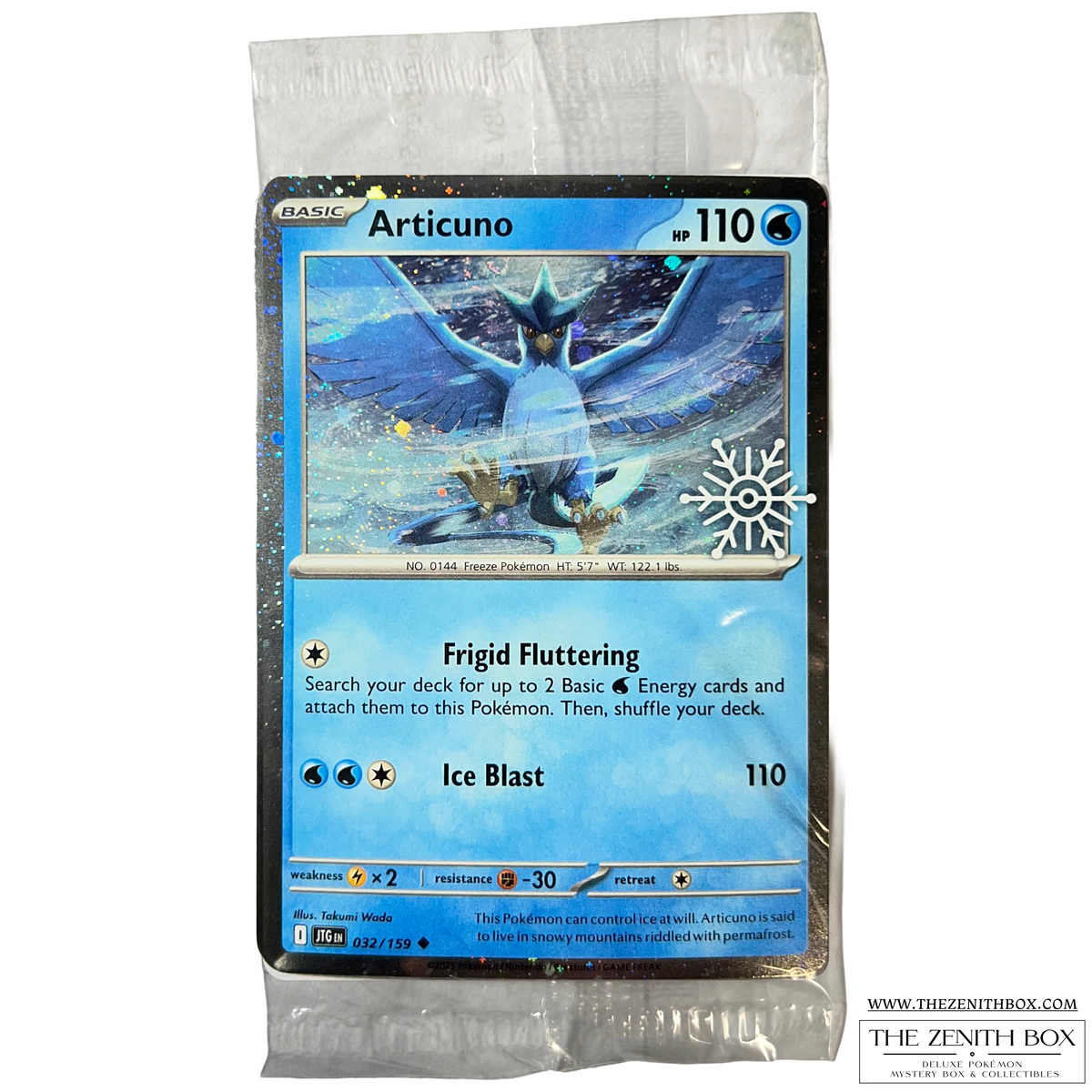 Articuno 032/159 Holiday Calendar Promo 2025 The Zenith Box Articuno 032/159 Holiday Calendar Promo 2025 The Zenith Box