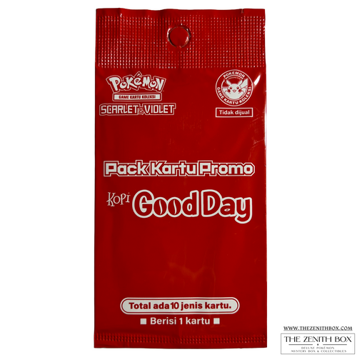 Pokémon Good Day Indonesian sealed promo pack – Front view