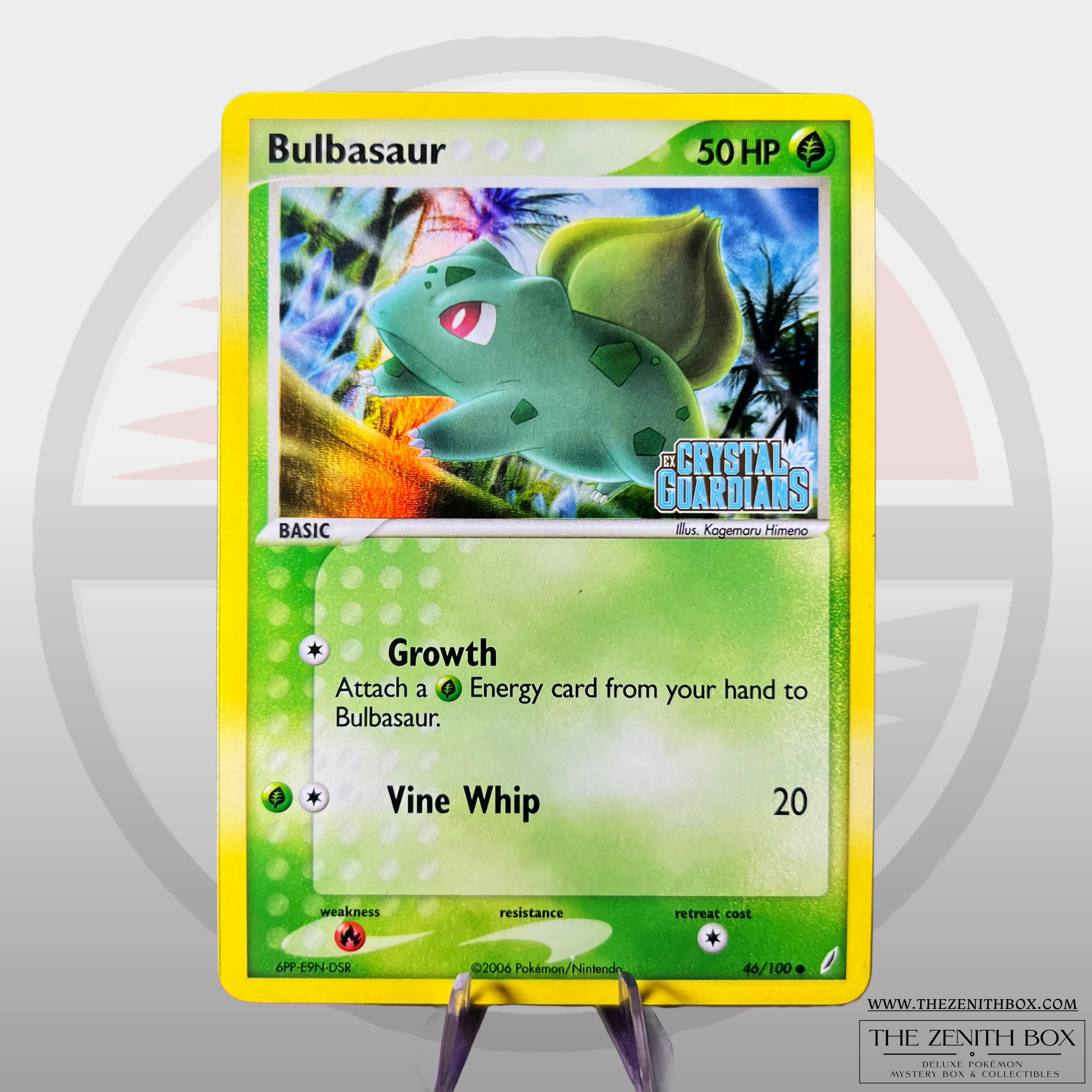 Bulbasaur #46 Stamped EX Crystal Guardians