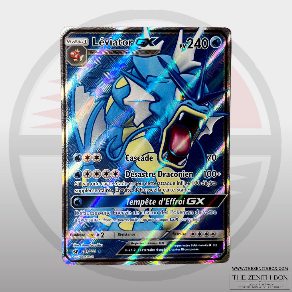 Léviator-GX 101/111 — carte Pokémon française — recto