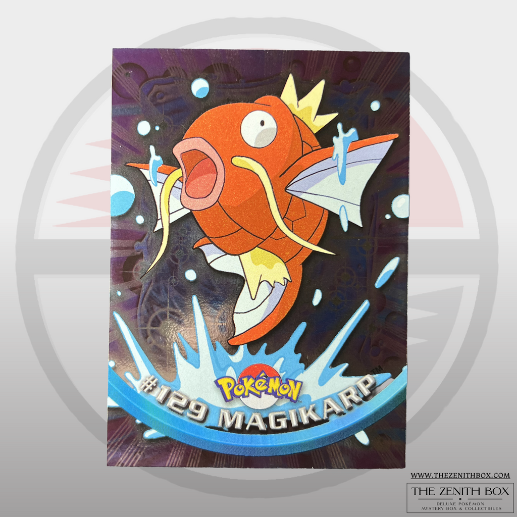 Magikarp #129 Topps Series 3 Foil (English) — additional foil view