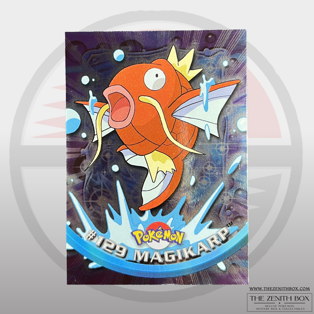 Magikarp #129 Topps Series 3 Foil (English) — front