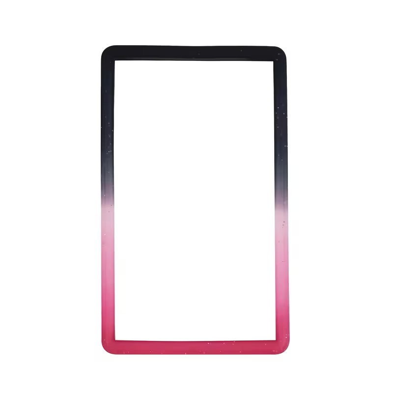 Burgundy and black gradient PSA slab bumper, supplied product photo