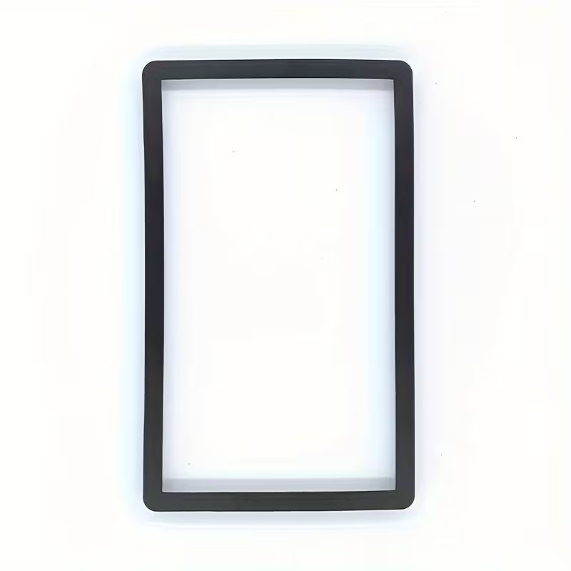 Black solid-color PSA slab bumper, product only