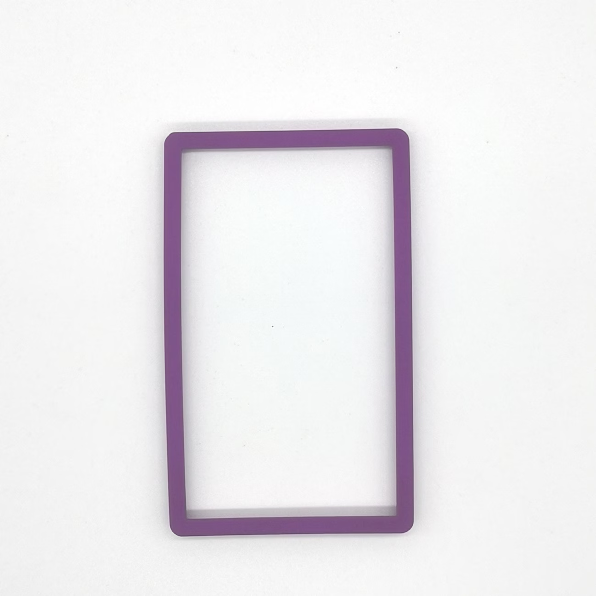 Alternate product view of the purple solid-color PSA slab bumper