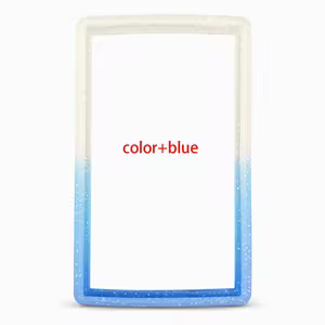 Blue / White gradient PSA bumper - original Temu product photo