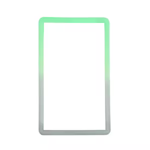 Green / Gray gradient PSA bumper - original Temu product photo