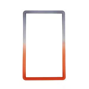 Orange / Gray gradient PSA bumper - original Temu product photo