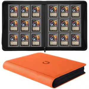 Toploader Binder 3x3 - Orange